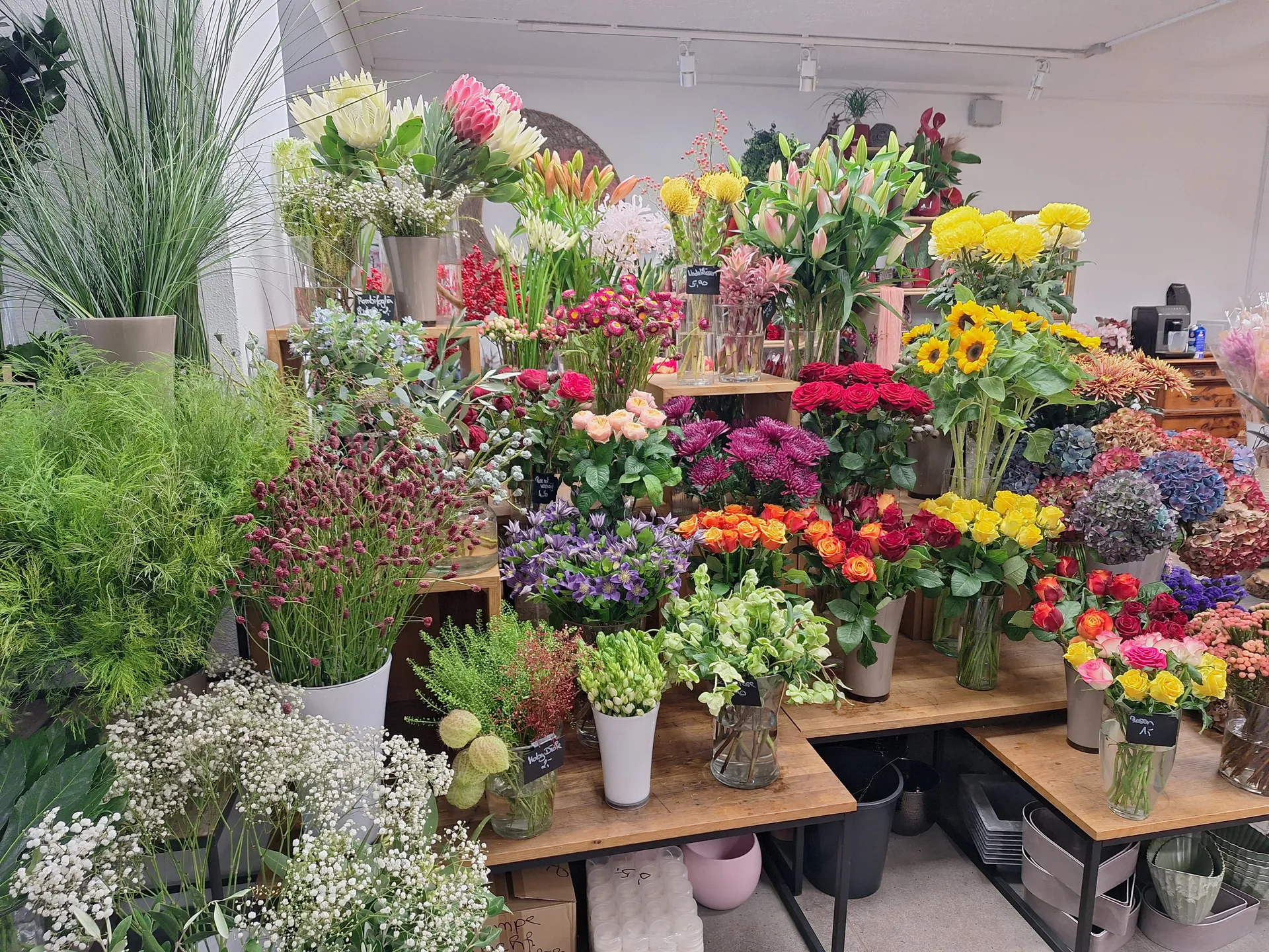Floristik und Sträuße im Blumenstüberl